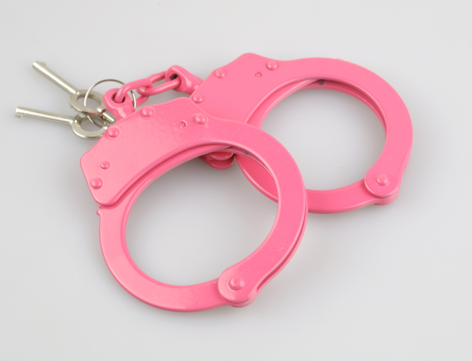 Metall-Handschellen PINK